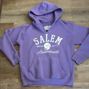 Purple Salem Witch City Hoodie